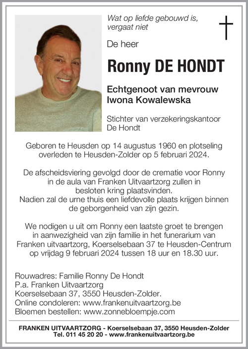 Ronny De Hondt