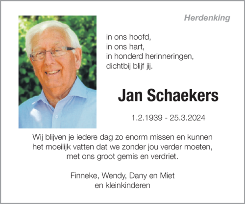 Jan Schaekers