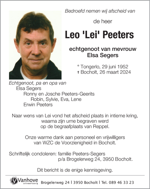 Leo Peeters