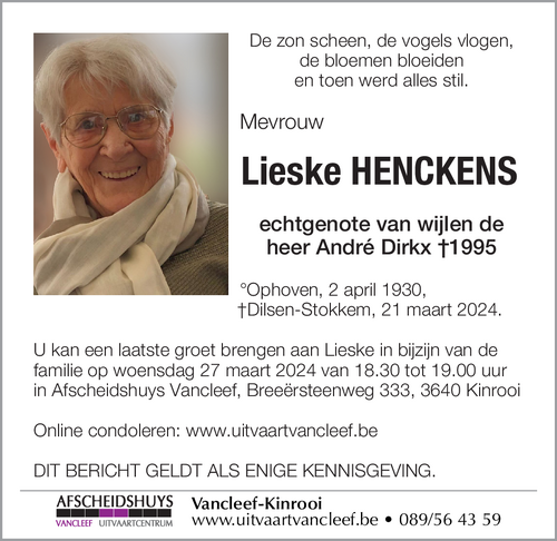 Lieske Henckens