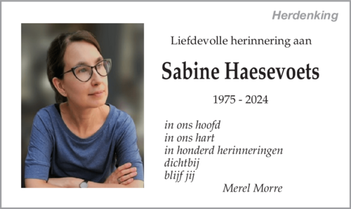 Sabine Haesevoets