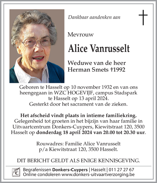 Alice Vanrusselt