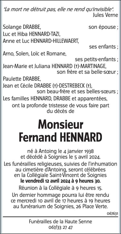 Fernand HENNARD