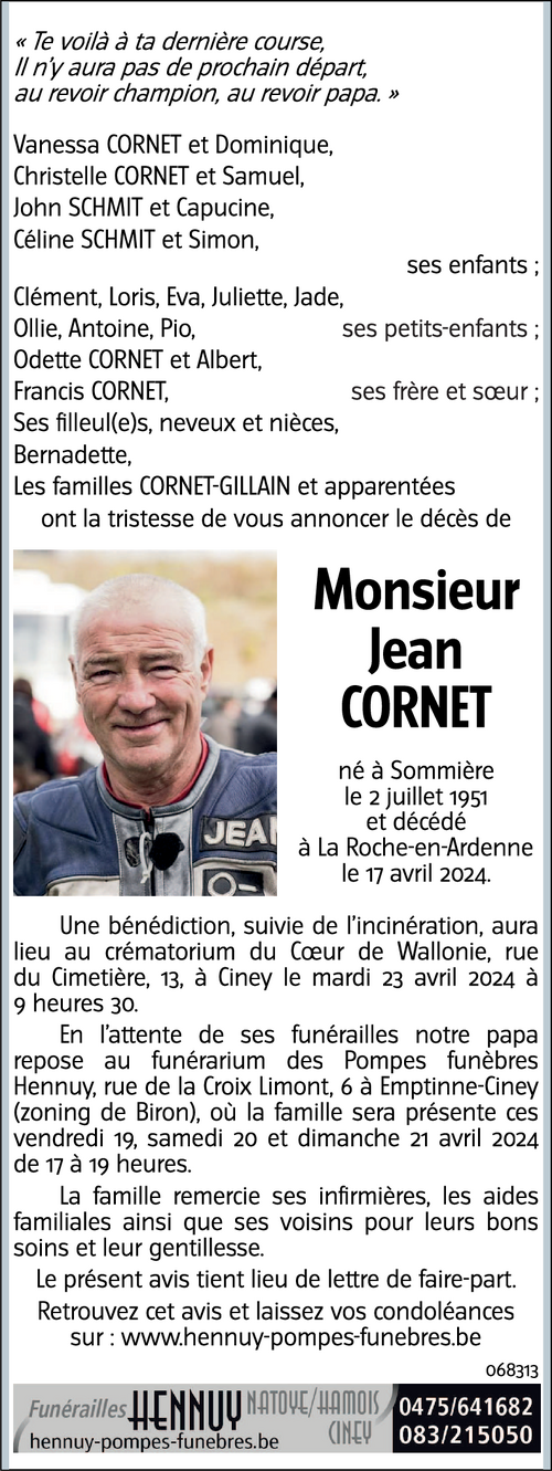 Jean CORNET