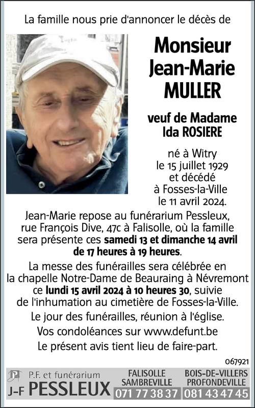 Jean-Marie MULLER