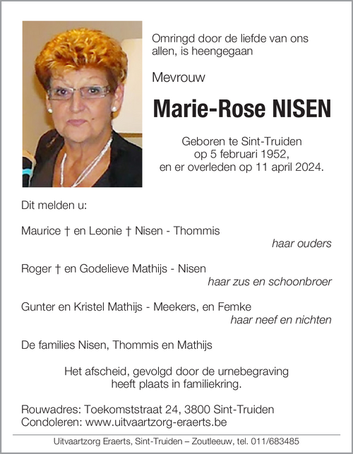 Marie-Rose Nisen