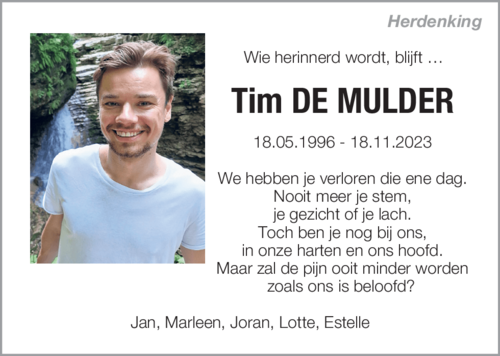 Tim De Mulder