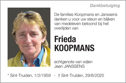 Frieda Koopmans