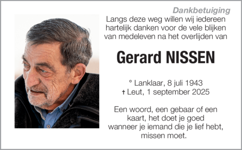 Gerard Nissen