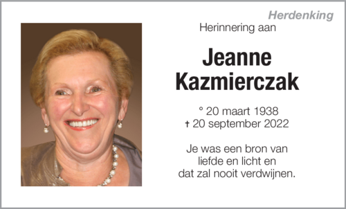 Jeanne Kazmierczak