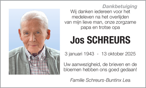 Jos SCHREURS