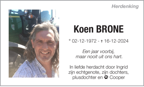 Koen. Brone