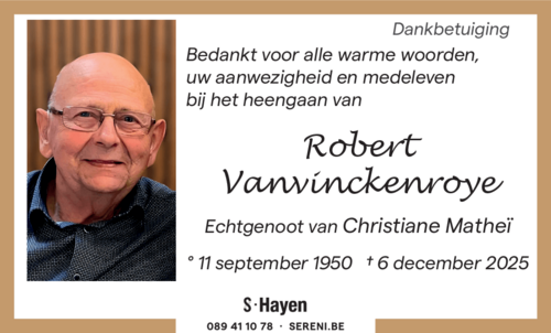 Robert Vanvinckenroye