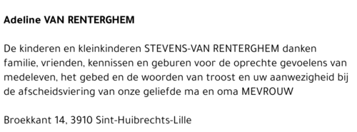 Adeline Van Renterghem