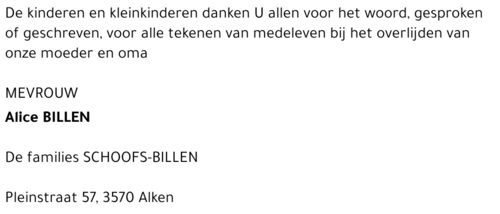 Alice Billen
