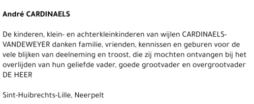 André Cardinaels