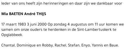 André en Mia Thijs-Baeten