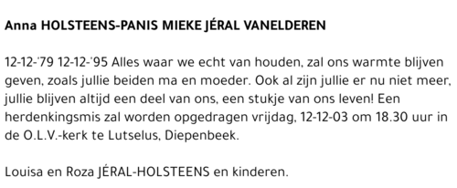 Anna Holsteens-Panis