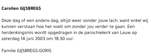 Carolien Gijsbregs