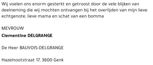 Clementine Delgrange