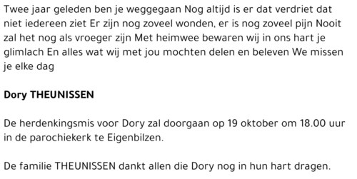 Dory Theunissen