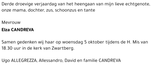Elza CANDREVA