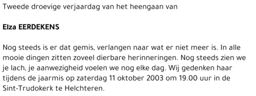 Elza Eerdekens