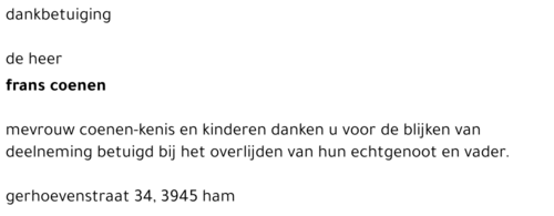frans coenen