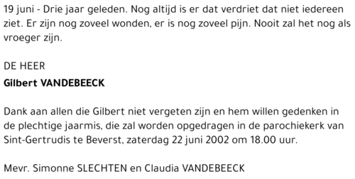 Gilbert Vandebeeck