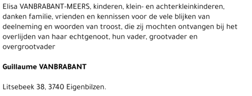 Guillaume Vanbrabant