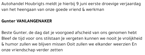 Gunter Vanlangenaker