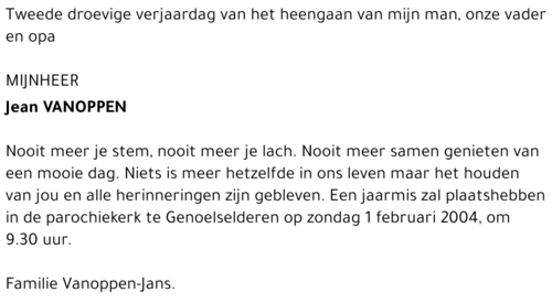 Jean Vanoppen