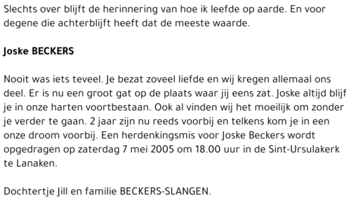 Joske Beckers