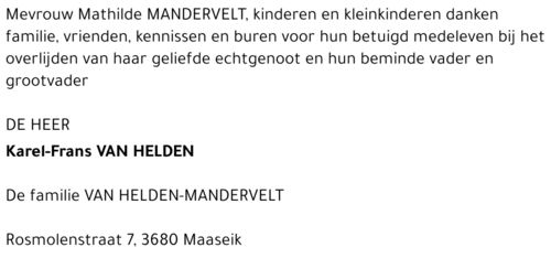 Karel-Frans Van Helden