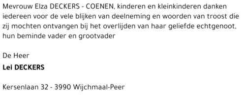 Lei DECKERS