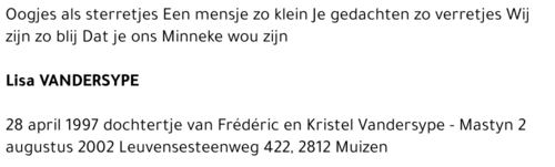 LISA VANDERSYPE