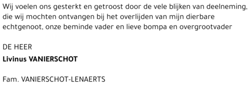 Livinus Vanierschot