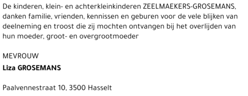Liza GROSEMANS
