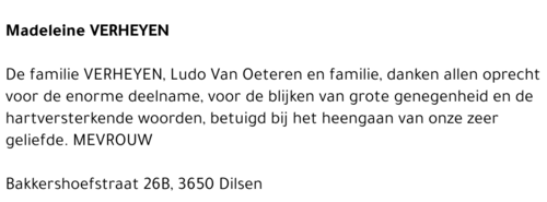 Madeleine Verheyen