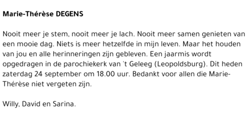 Marie-Thérèse Degens