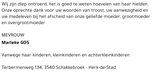 Marieke Gos