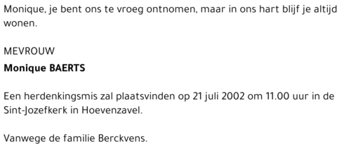 Monique Baerts