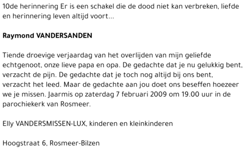 Raymond Vandersanden