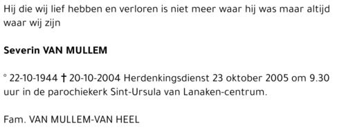 Severin Van Mullem