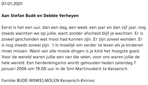 Stefan en Debbie Budé-Verheyen