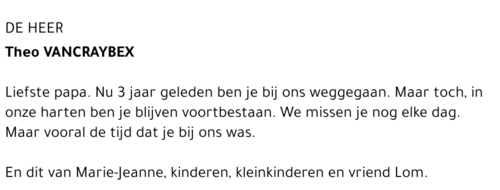 Theo Vancraybex