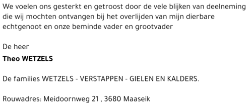 Theo Wetzels