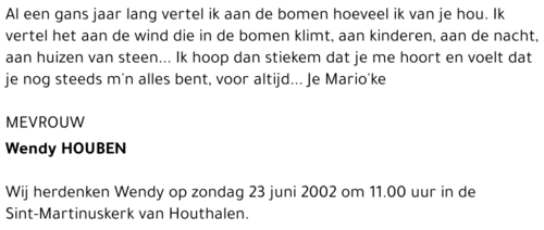 Wendy Houben