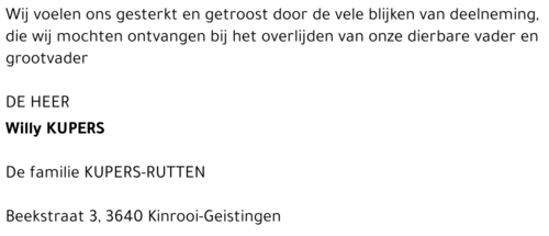 Willy Kupers