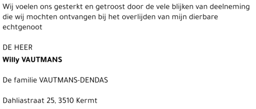Willy Vautmans